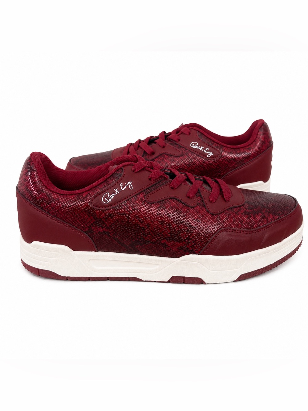 Patrick Ewing Rebound Backcourt - Snake Burgundy - Mens Size 10 - (1RMSN06-117)